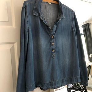 Cloth & Stone Chambray Shirt